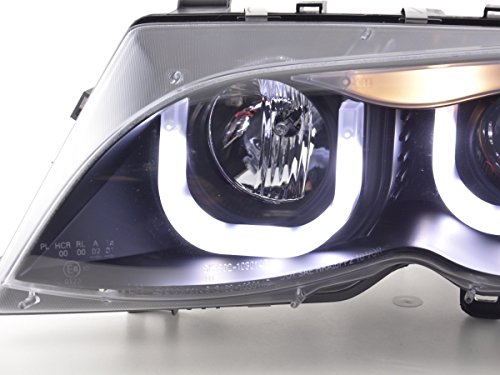 FK Automotive FKFSBM13511 Angel Eye Headlight, Chrome, Small