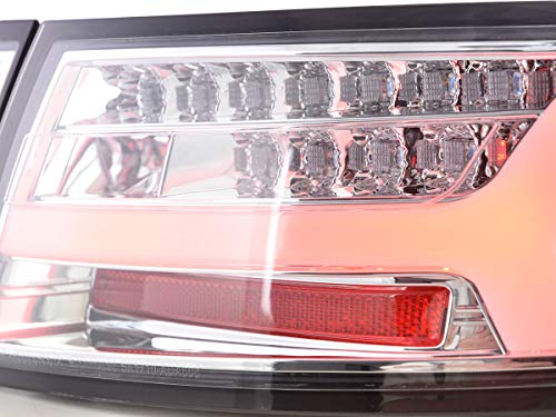 LED Taillights Lightbar for Audi A6 4 °F Saloon 08- '11 Model Chrome