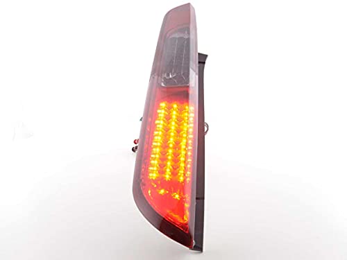 F. Focus 2 5-Door Rear Lights 2008 to 2010 Smoke Red LED-33793352