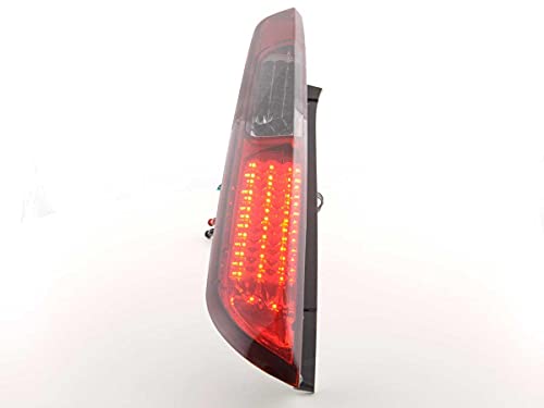 F. Focus 2 5-Door Rear Lights 2008 to 2010 Smoke Red LED-33793352