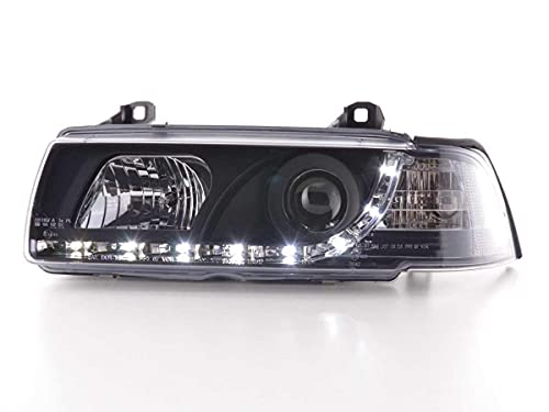 Pair of Daylight LED B. Series 3 Sedan E36 92-98 Black-33306273