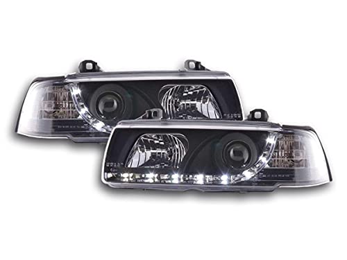 Pair of Daylight LED B. Series 3 Sedan E36 92-98 Black-33306273