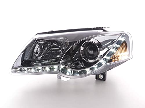 Pair of Daylight LED DRL V Passat 3C 05-10 Chrome 33546674