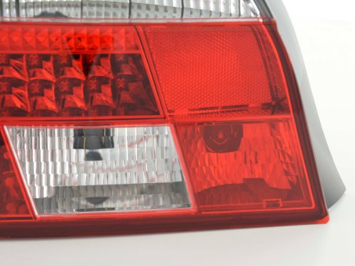 FK Automotive FKRLXLBM111 LED Taillights Red/Clear