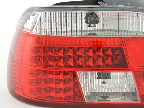 FK Automotive FKRLXLBM111 LED Taillights Red/Clear