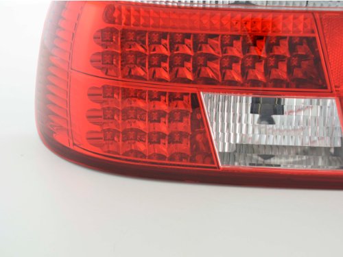 FK Automotive FKRLXLBM111 LED-Rücklichter Rot/Klar