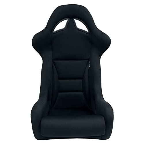 Sport seat 'BS7' - Black - Non-reclinable fibreglass back-rest