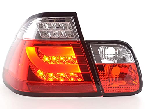 Paar B. Serie 3 E46 Limousine 1998 bis 2001, rote Chrom-LED-33741707