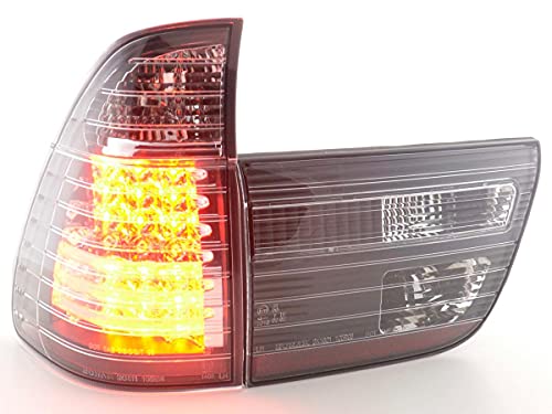 Pair of rear lights B. X5 type E53 98-02 smoke LED-3333594