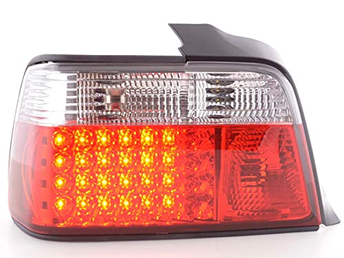 Pair of B. 3 Series E36 Saloon 91-98 Red Chrome LED-3330793