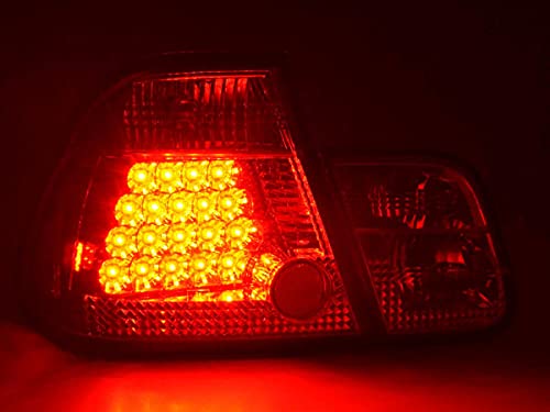 Paar B. 3er E46 Limousine 98–01 Rot-Chrom-LED-33321790