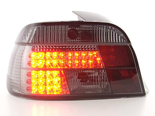 Pair of rear lights B. Series 5 E39 Saloon 95-00 Fume LED-3332629