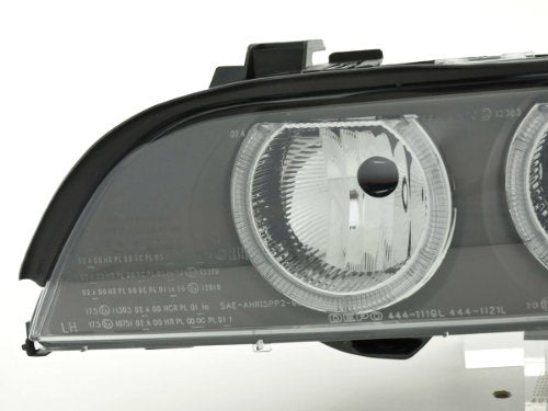 FK Automotive FKFSBMX027 Angel Eye Headlight Black