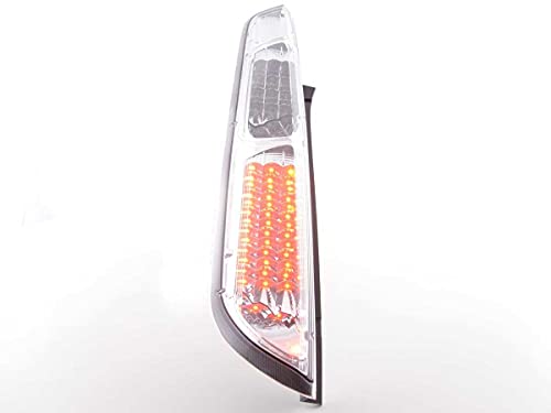 F. Focus 2 5 Door Rear Lights 2008 to 2010 Chrome LED-33792898 Pair