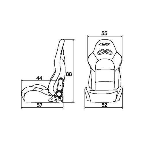 Simoni Racing SRS/10 Max Sports seat