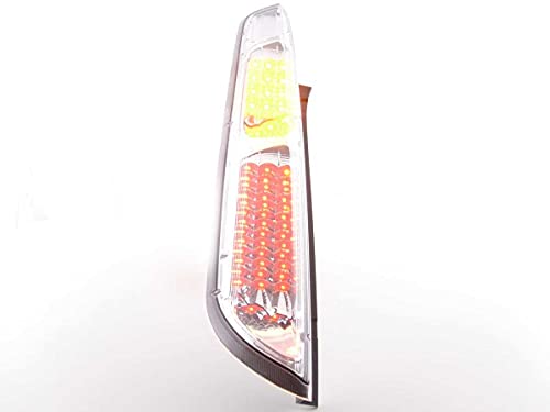 F. Focus 2 5 Door Rear Lights 2008 to 2010 Chrome LED-33792898 Pair