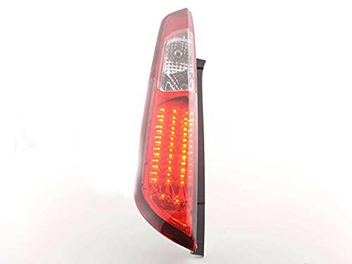 F. Focus 2 5 Door Rear Lights 2008 to 2010 Red Chrome LED-33792844