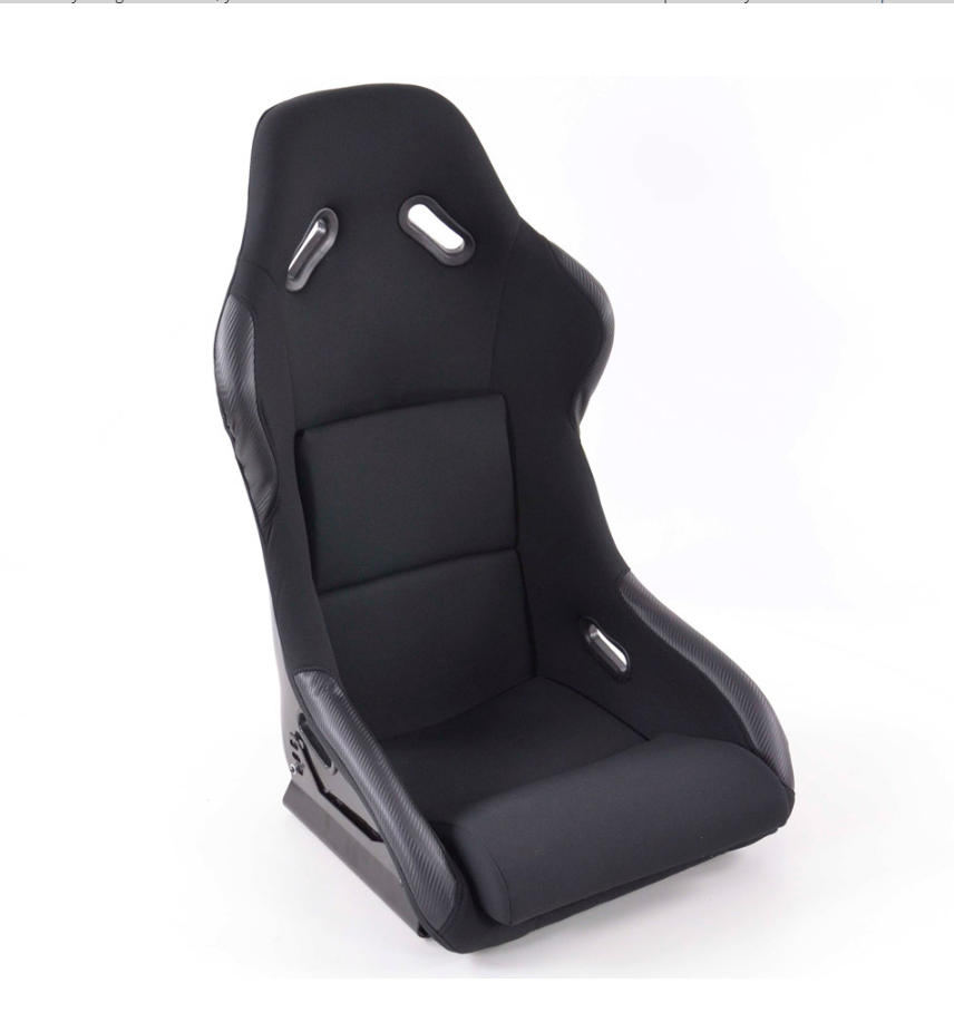 FK Full Bucket Sports Seats Set Black Motorsport Car Van 4x4 T4 T5 Defender 90 - LJ Automotive