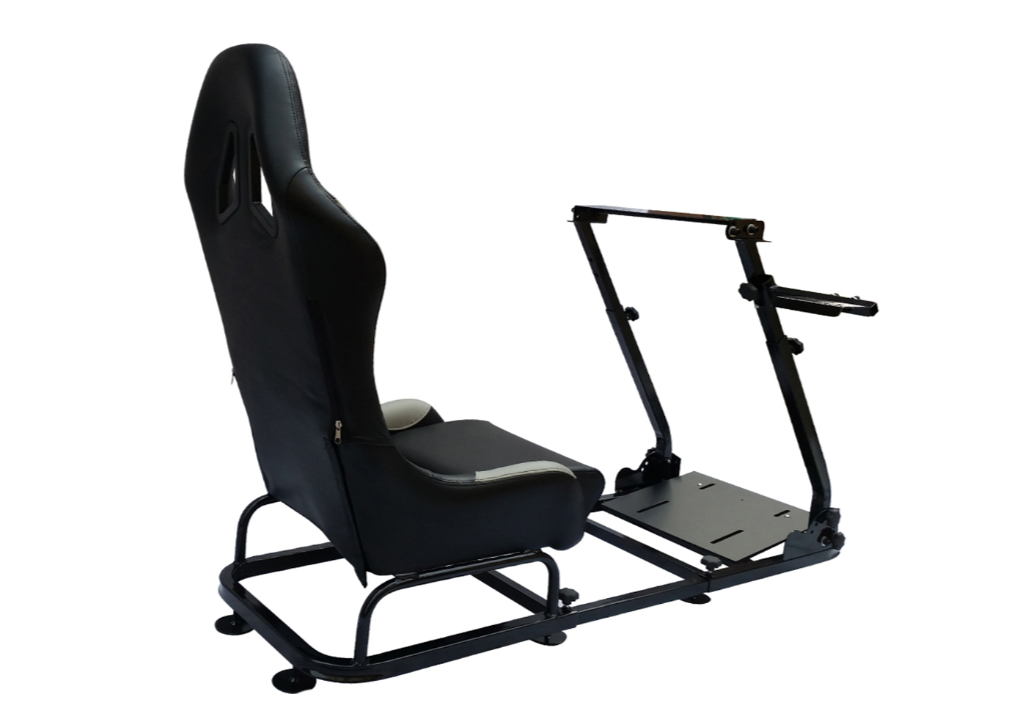 Driving Game Folding Chair Sim Racing Seat & Frame Xbox PS PC Gaming Wheel Rig