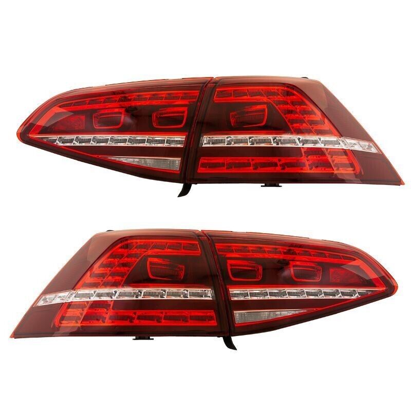 AS Set LED DRL Lightbar Rear Lights VW Golf VII 7 MK7 12-17 Dynamic GTi Look