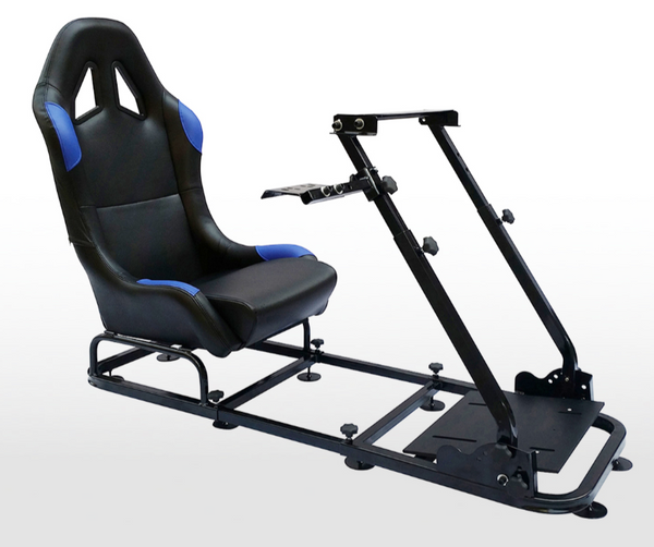 Driving Game Chair Sim Racing Seat & Frame Xbox Playstation PC Gaming Wheel Rig