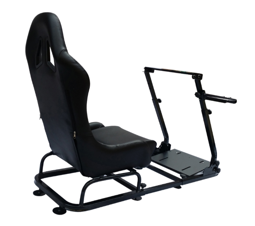 Driving Game Chair Sim Racing Seat & Frame Xbox Playstation PC Gaming Wheel Rig